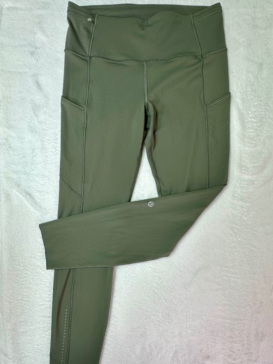 lululemon athletica Pants - Lululemon Swift Speed High-Rise Crop 21" Grey Sage Green - Size 8